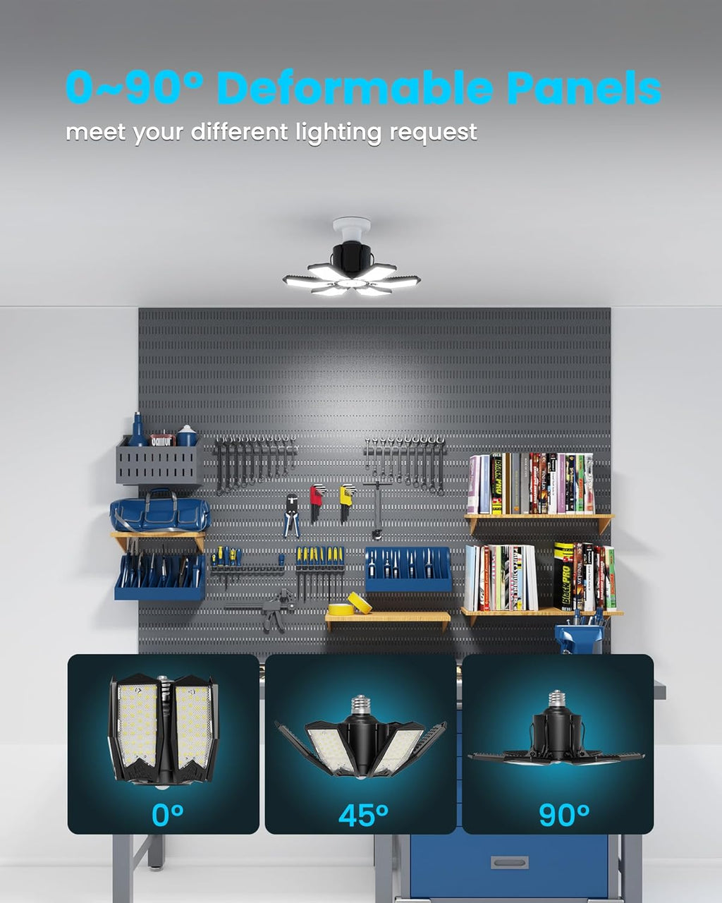 Bright Motion Garage Lights