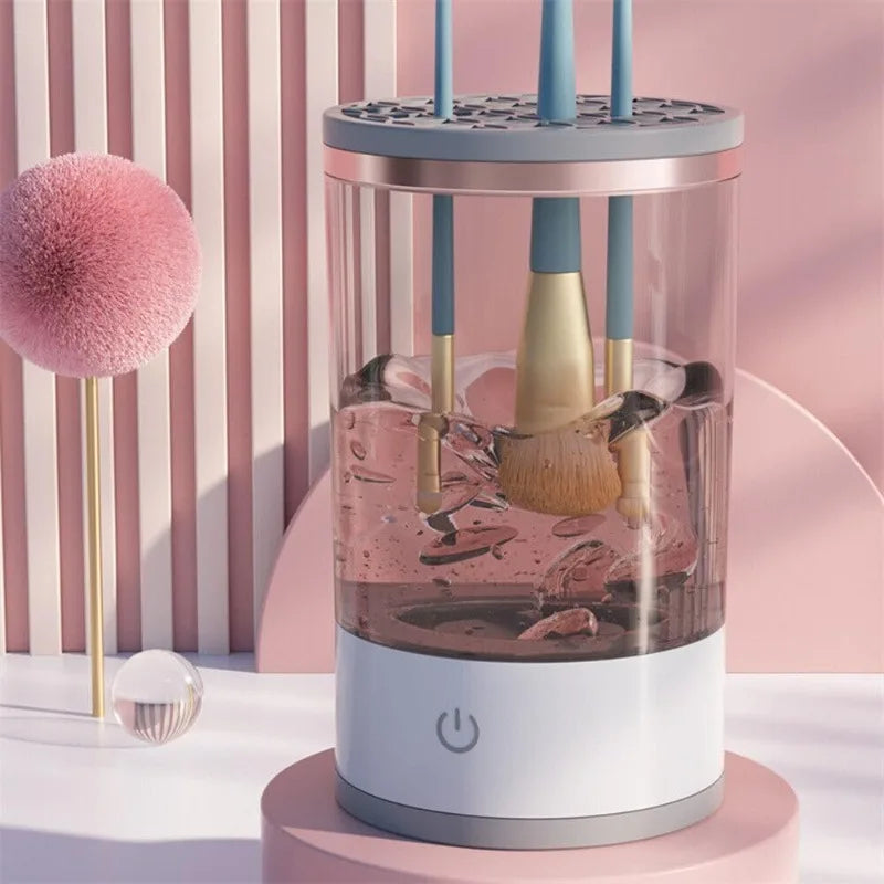 Quick Spin Makeup Brush Cleaner