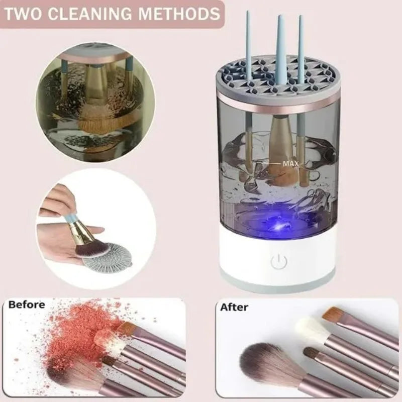Quick Spin Makeup Brush Cleaner