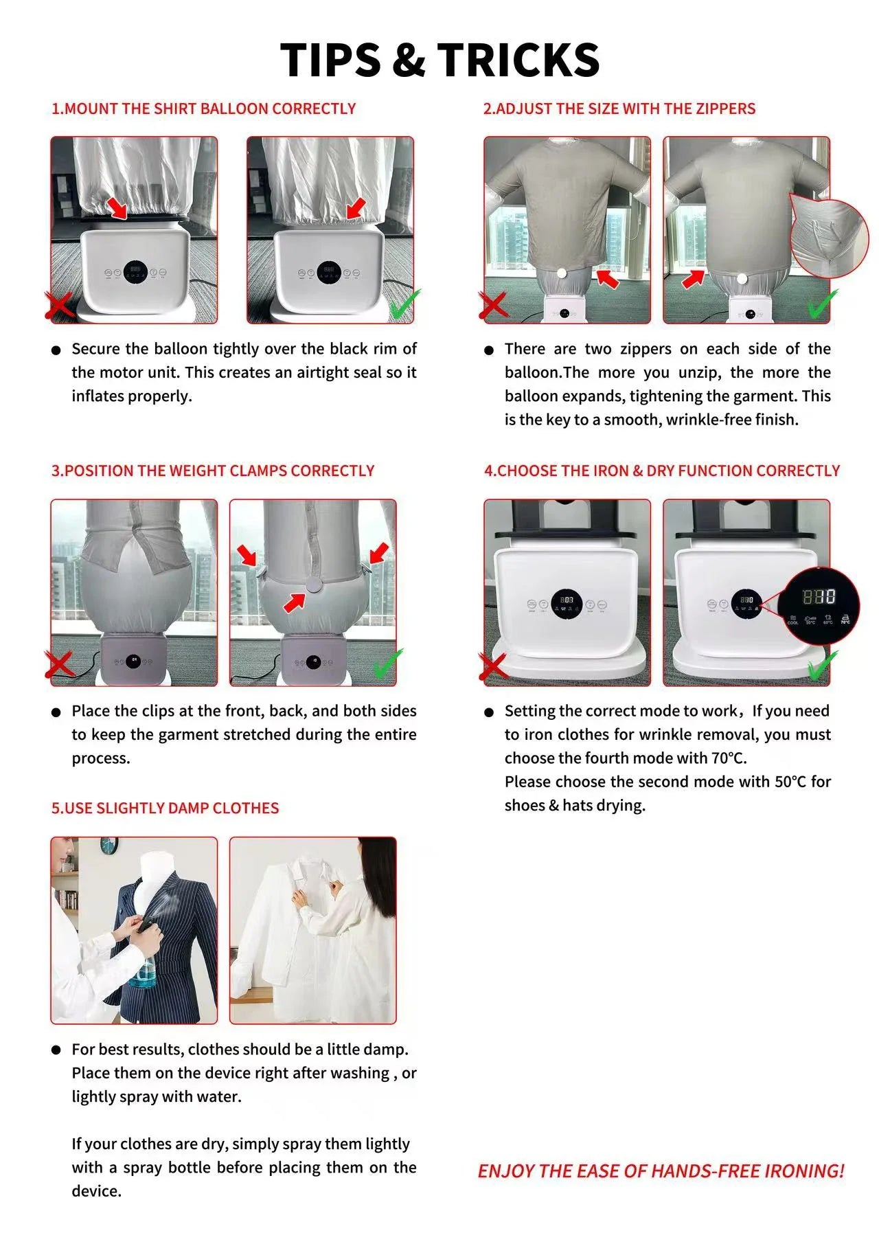 Magic Garment Care Machine